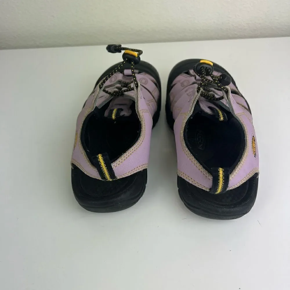 KEEN Newport H2 Girls Size 2 Waterproof Sports Sandals Purple Heart